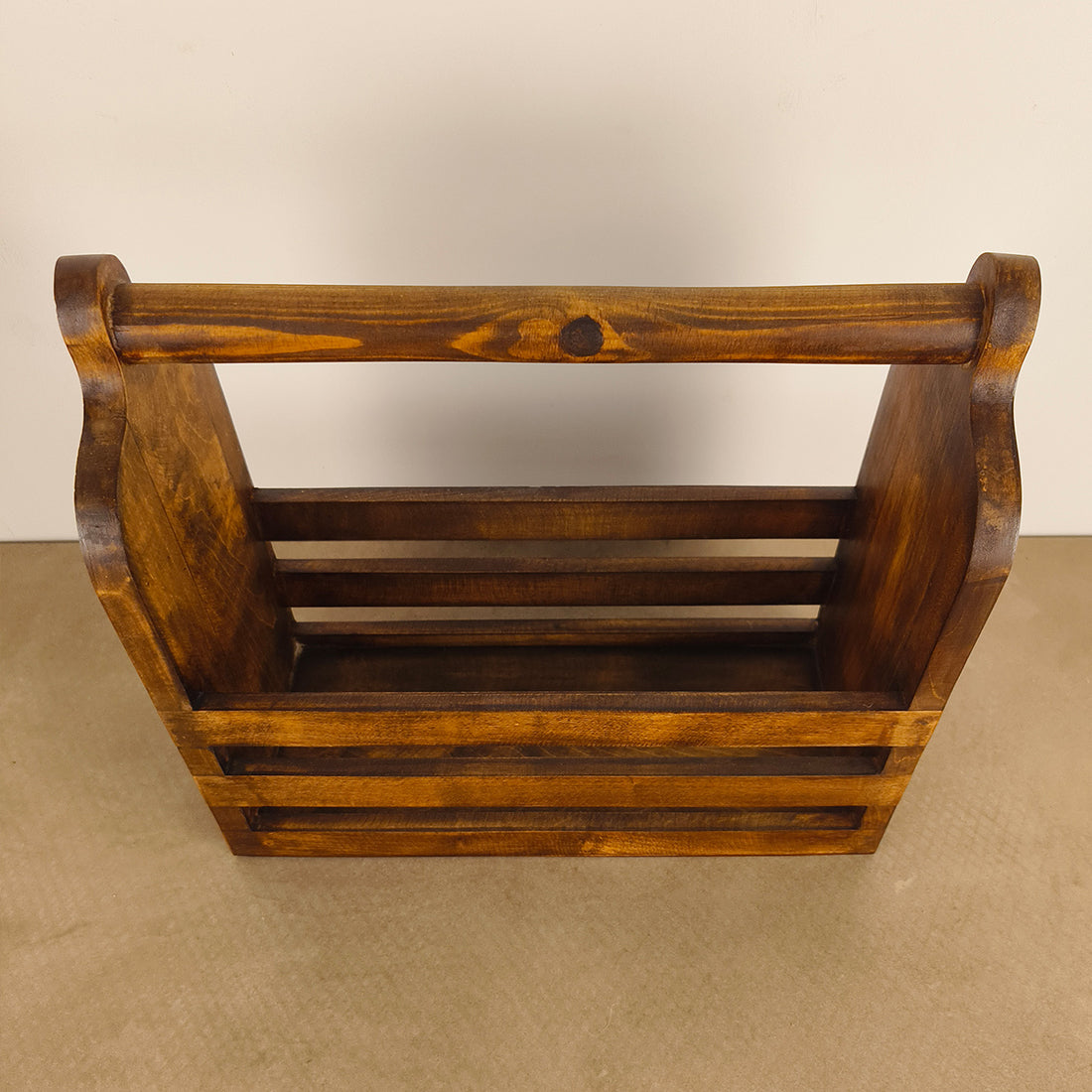 ADORA Wooden Bottle & Cutlery Holder