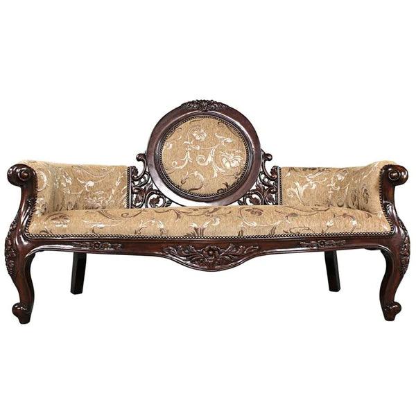 Victorian Cameo-Backed Sofa Couch - Ouch Cart