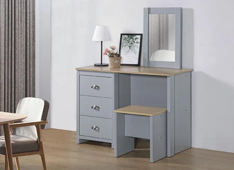 Olafur Dressing Table with Mirror - Ouch Cart