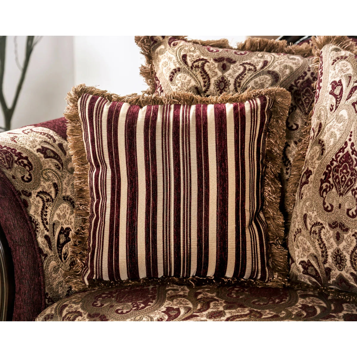 Accime 94'' Upholstered Sofa (set of 2 )