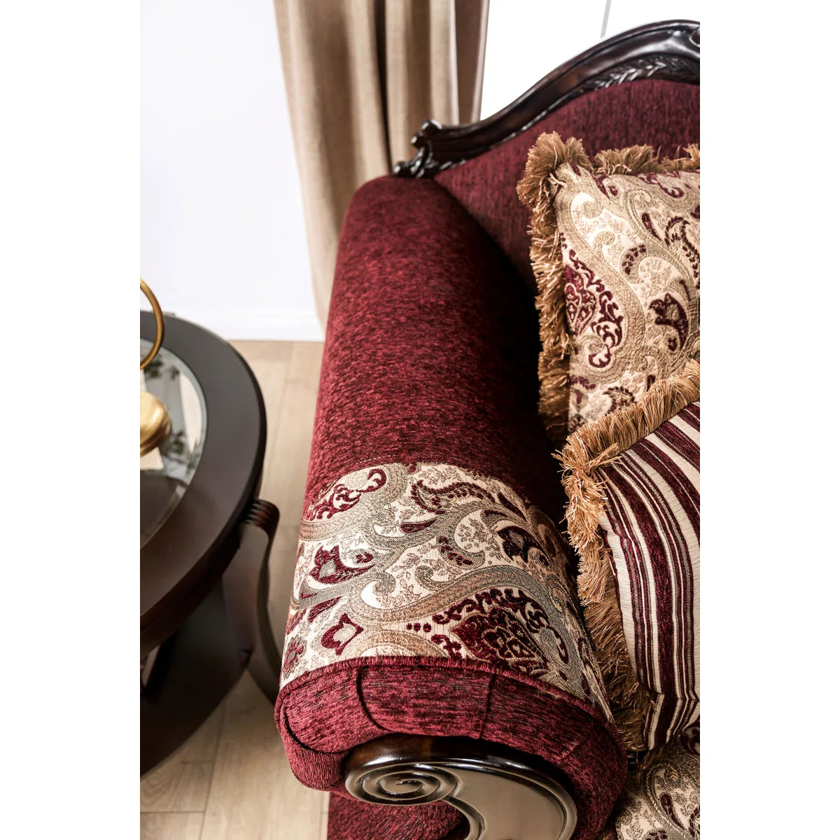 Accime 94'' Upholstered Sofa (set of 2 )