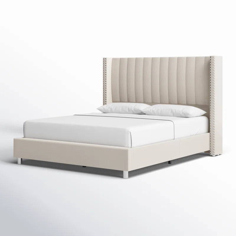 Addesyn Upholstered Platform Bed OUCH CART