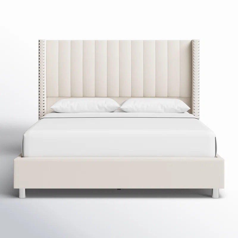 Addesyn Upholstered Platform Bed OUCH CART