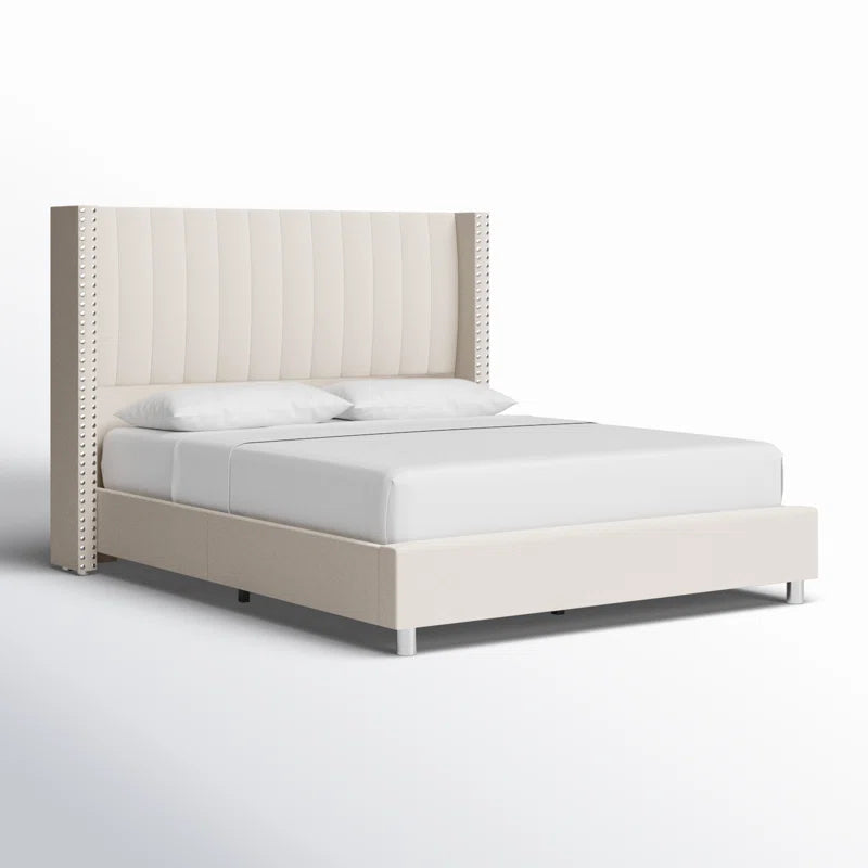 Addesyn Upholstered Platform Bed OUCH CART