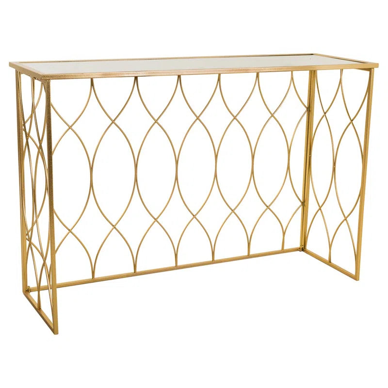 Azalia 120Cm Solid Wood Console Table Ouch Cart