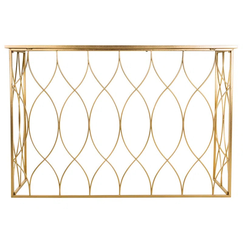 Azalia 120Cm Solid Wood Console Table Ouch Cart