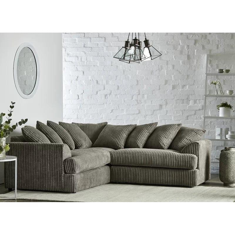 Ajo 2 - Piece Upholstered Corner Sofa - Ouch Cart