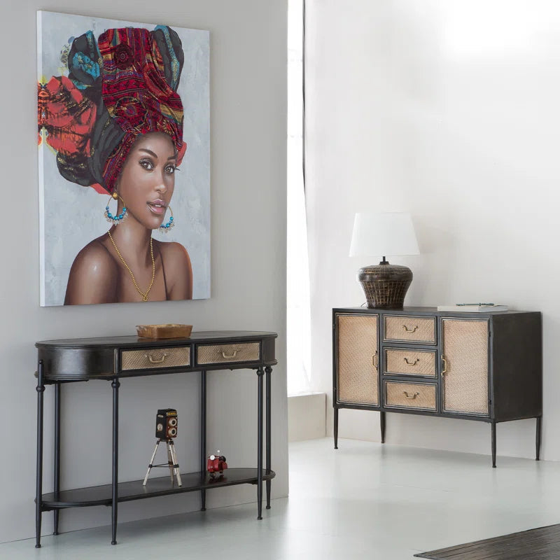 Dania 125cm Console Table Ouch Cart