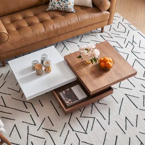 Engineered Wood Andre Coffee Table - Ouch Cart