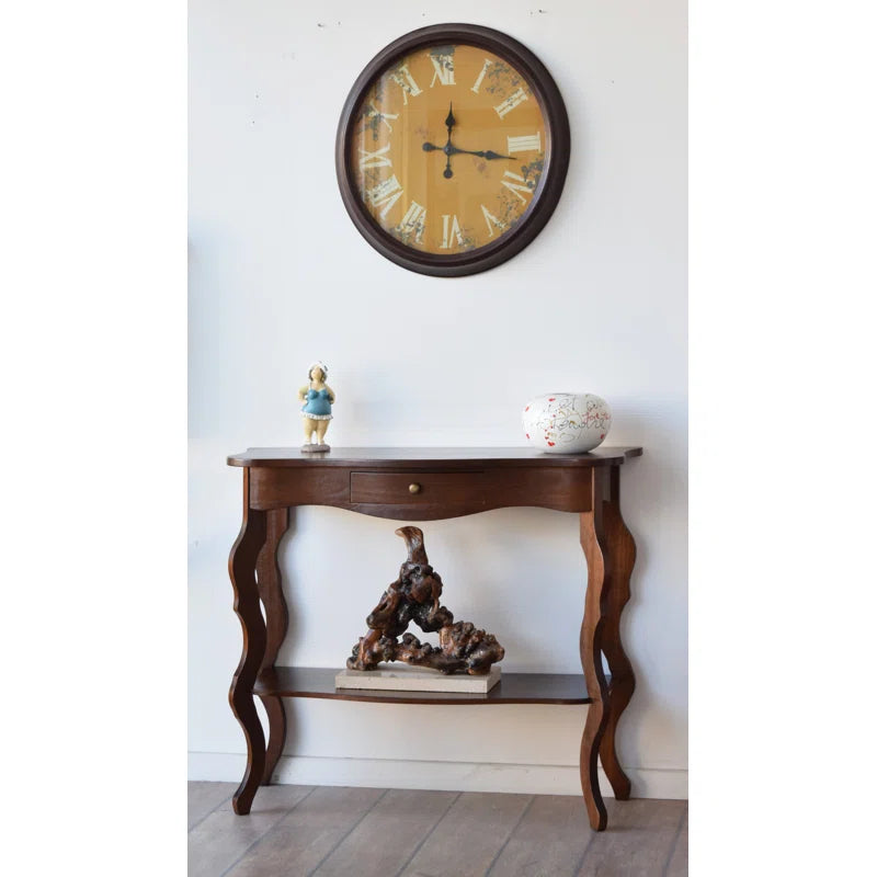 Aoi Solid Wood Console Table Ouch Cart
