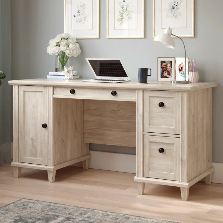 Stylish " Computer Desk with Storage and Modern Design Ouch Cart