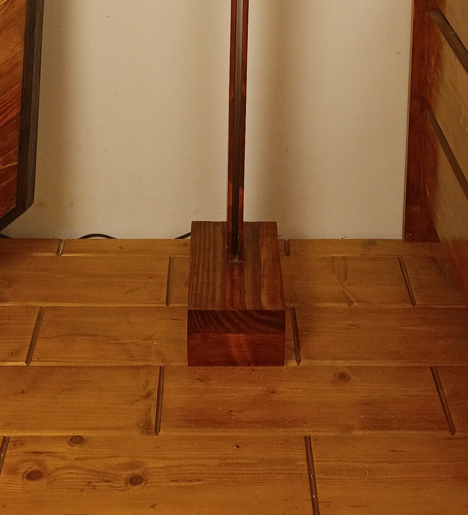 Arc LED Wooden Floor Lamp (BULB NOT INCLUDED)