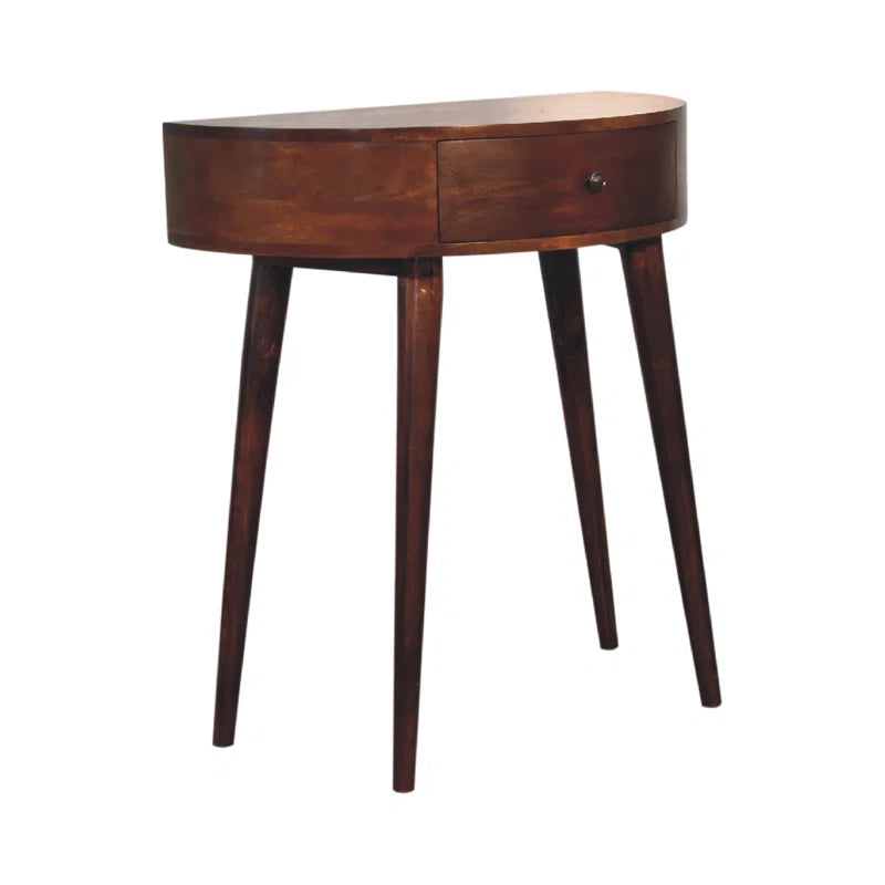 Julia Solid Wood Console Table Ouch Cart