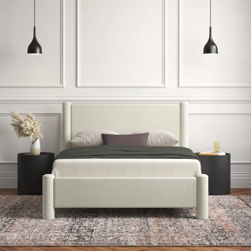 Asel Upholstered Platform Bed OUCH CART