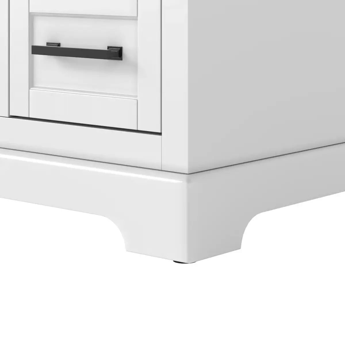 Auben 36" Modern Bathroom Vanity – Engineered Faux Marble Top & Storage Drawers