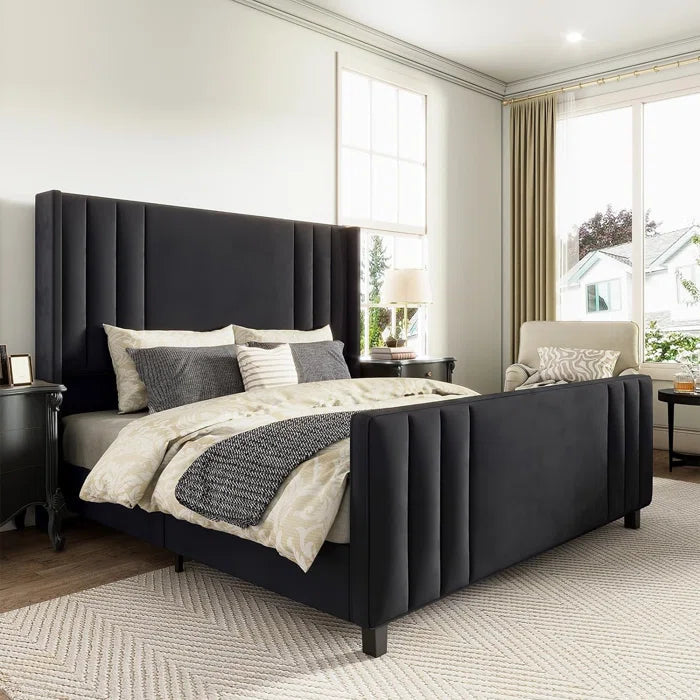 Aurieona Upholstered Platform Bed OUCH CART