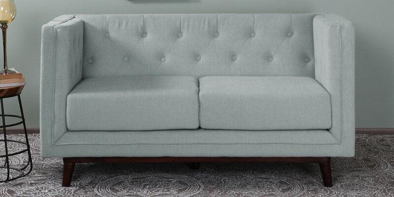 Fabric 2 Seater Sofa In Ash Grey Colour - Ouch Cart