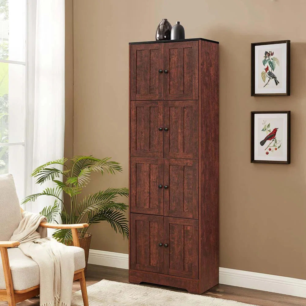 Behrett Solid Wood Armoire – Contemporary Wardrobe for Bedroom
