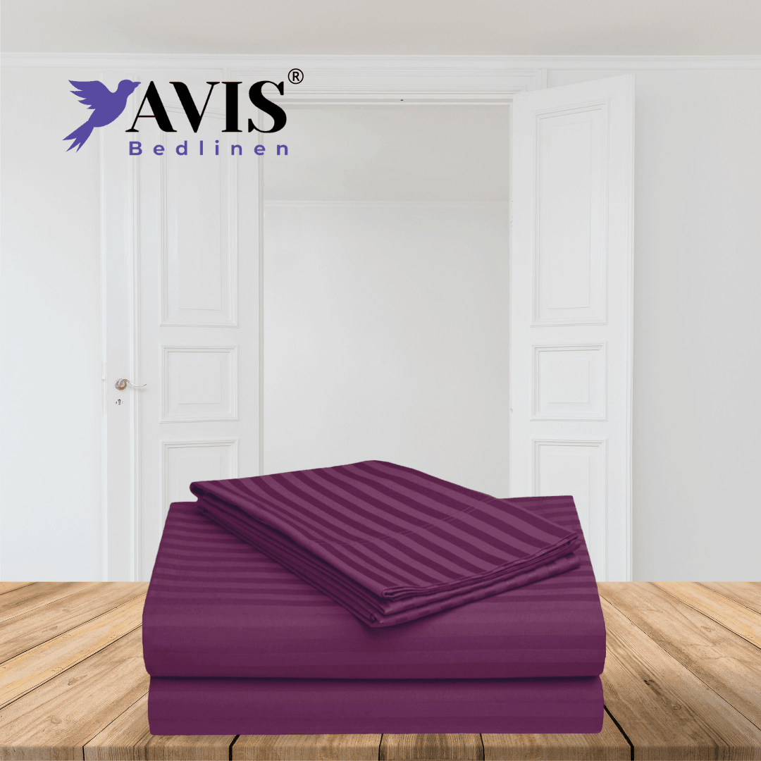 Byzantium Striped Bedding Set - Ouch Cart