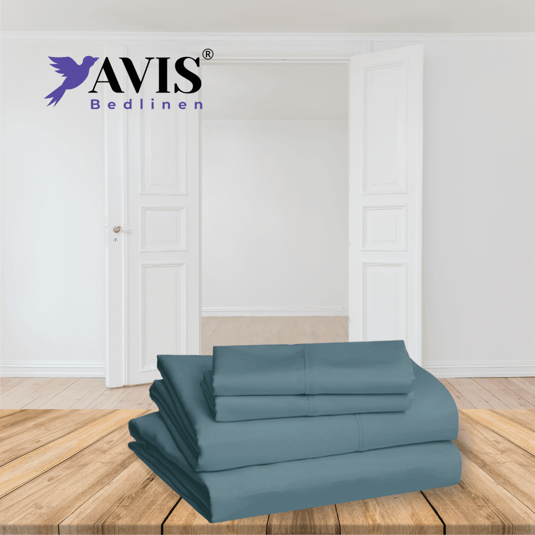 Smoke Blue Bedding Set - Ouch Cart