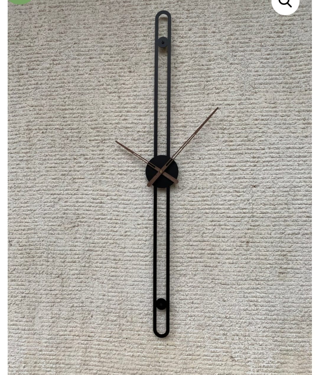 Capsule Wall Clock N.R.HOMESDECOR