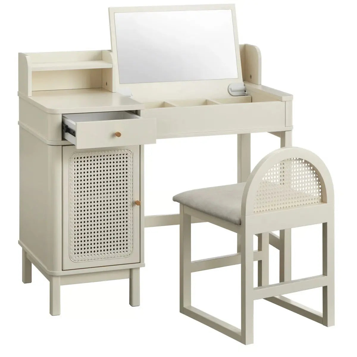 Bayview Vanity Desk and Stool
-OUCH CART |Dressing table