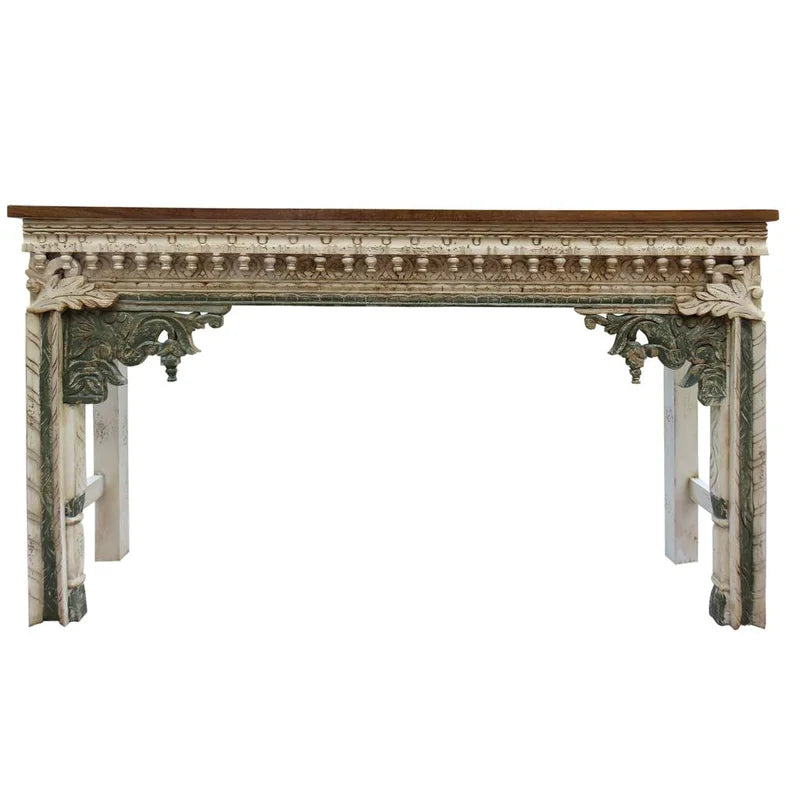 Talia 160cm Solid Wood Console Table ouch cart