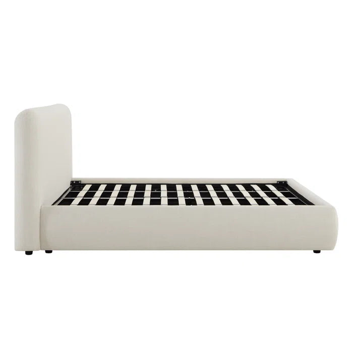 The Bella Upholstered Platform Bed for a Dreamy Bedroom Escape OUCH CART