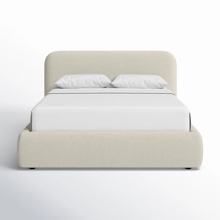 The Bella Upholstered Platform Bed for a Dreamy Bedroom Escape