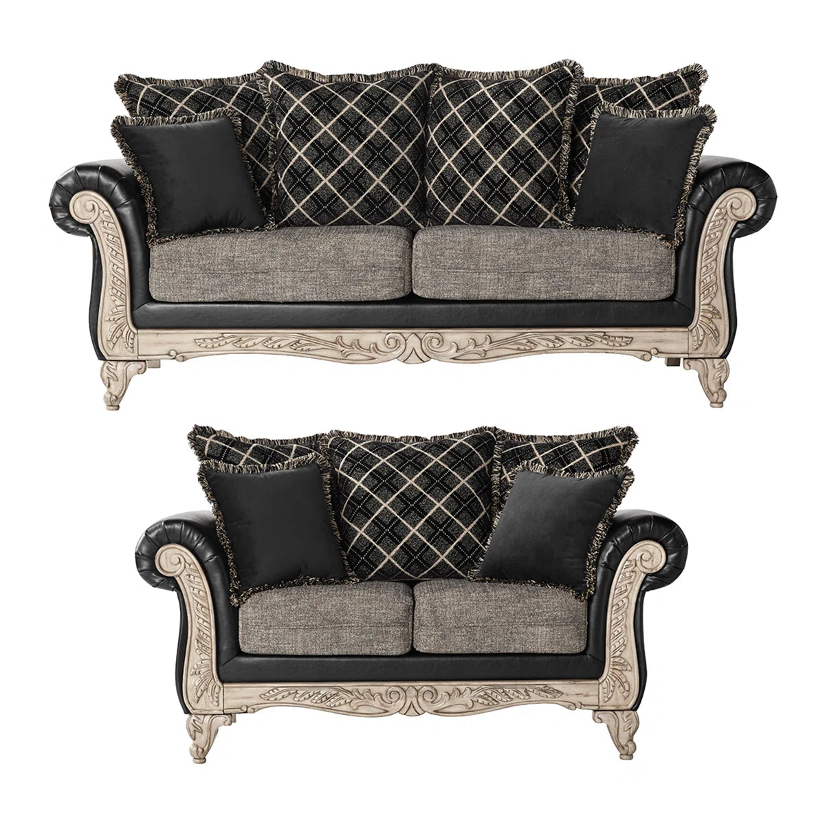 Bernardus 2 - Piece Living Room Set - OUCHCART | Luxury sofa