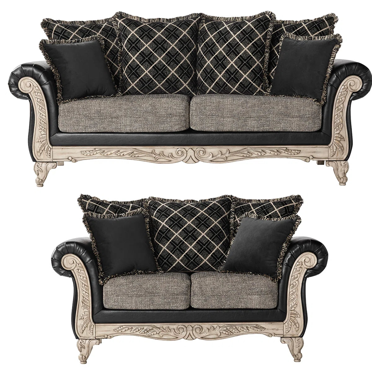 Bernardus 2 - Piece Living Room Set - OUCHCART | Luxury sofa