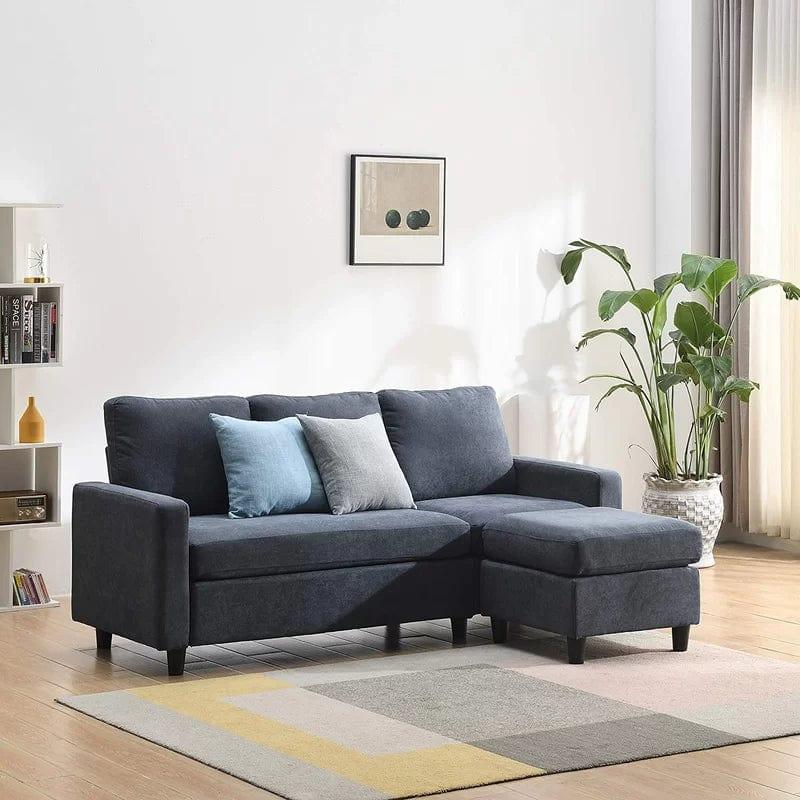 Billups 2 - Piece Upholstered Corner Sofa Chaise - Ouch Cart