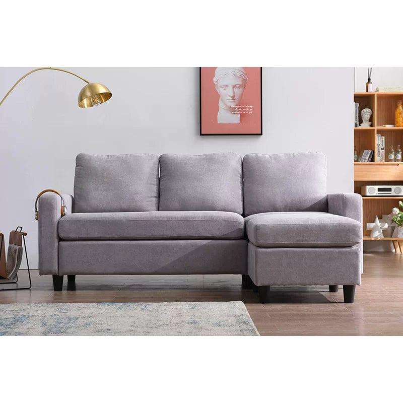 Billups 2 - Piece Upholstered Corner Sofa Chaise - Ouch Cart