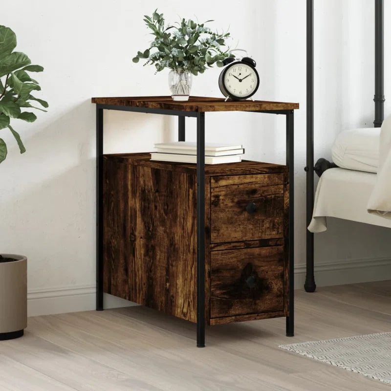 Delano Drawer Bedside Table Ouch Cart