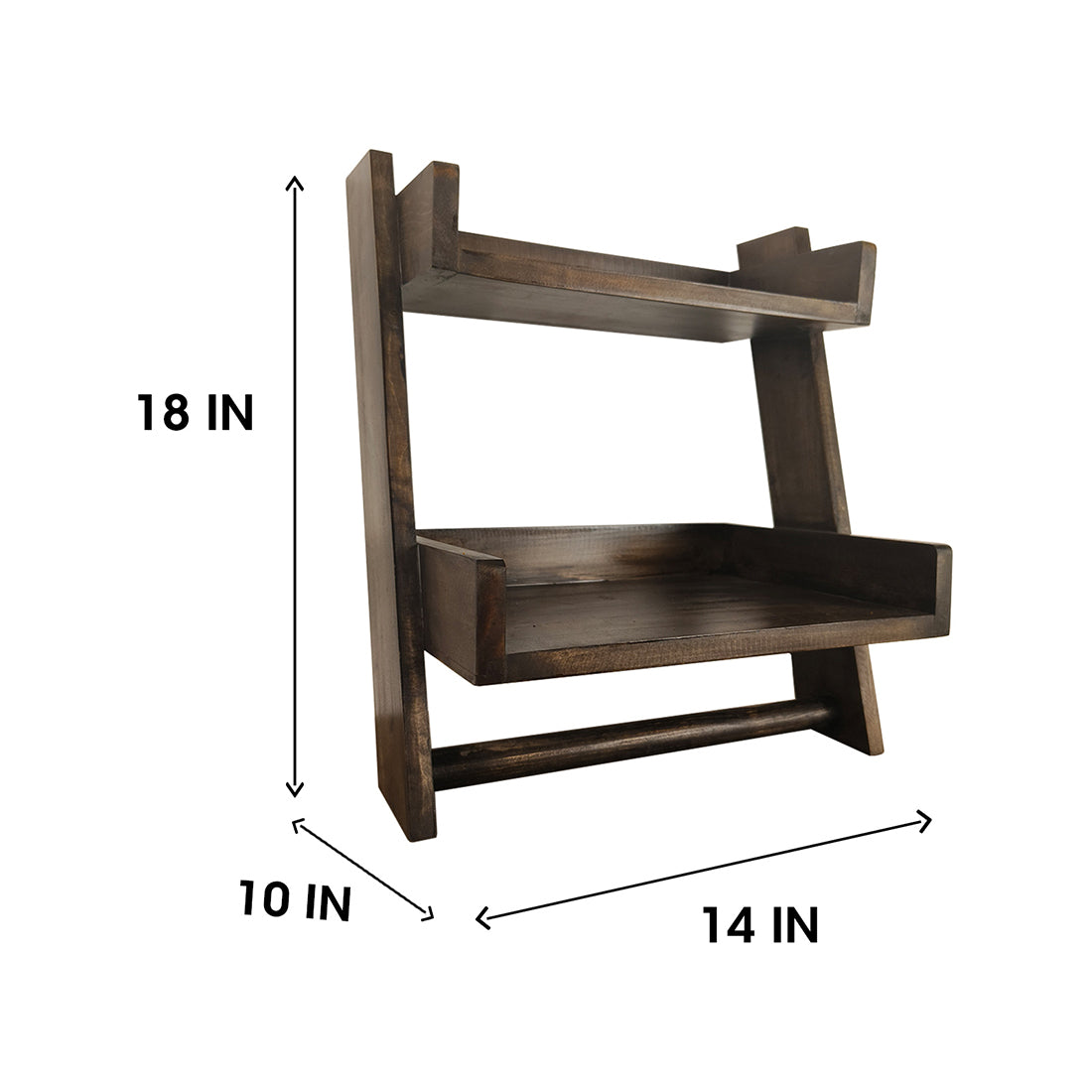 CALISTA Wooden Shelf Ladder