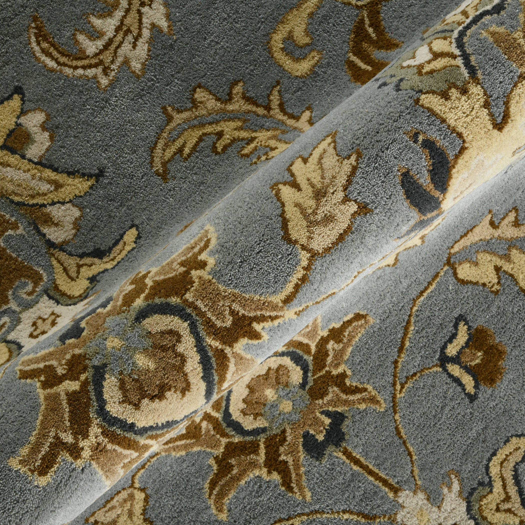 Luxury Handcrafted Floral Area Rug - 4x6, Premium 100% New Zealand Wool, Anti-Skid & Anti Slip Carpet , Ideal for Bedroom, Living Room, and Dining Room, Kids Room, Office | Saraswati Global Rug