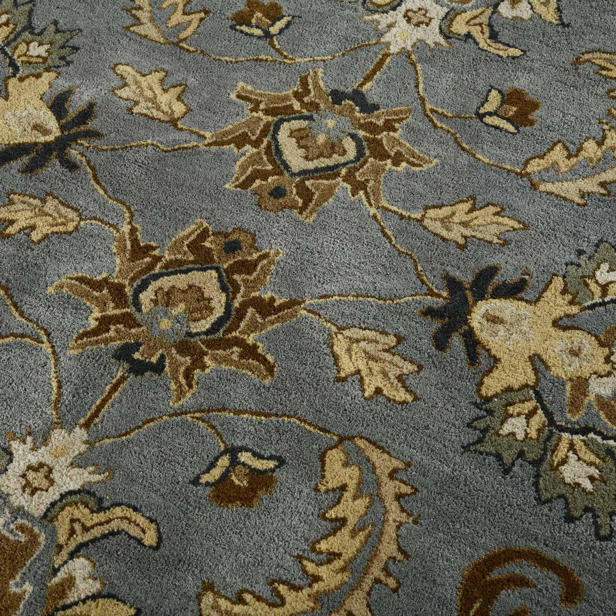 Luxury Handcrafted Floral Area Rug - 4x6, Premium 100% New Zealand Wool, Anti-Skid & Anti Slip Carpet , Ideal for Bedroom, Living Room, and Dining Room, Kids Room, Office | Saraswati Global Rug Saraswati Global