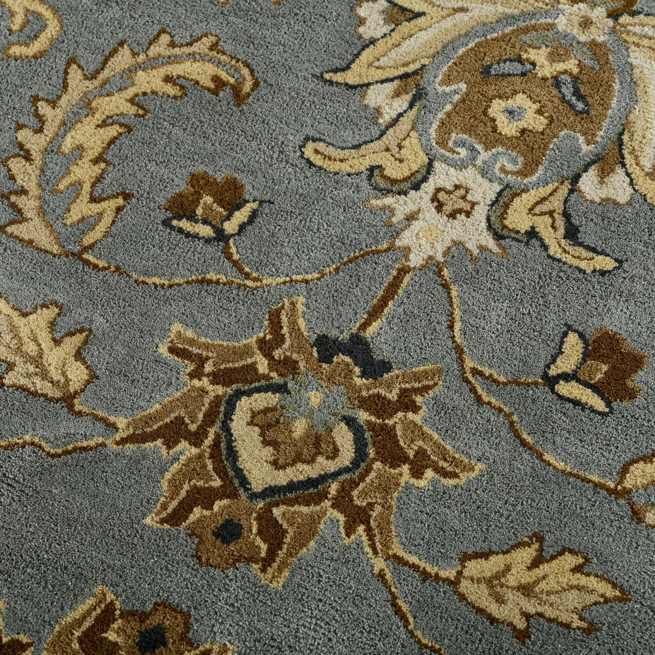 Luxury Handcrafted Floral Area Rug - 4x6, Premium 100% New Zealand Wool, Anti-Skid & Anti Slip Carpet , Ideal for Bedroom, Living Room, and Dining Room, Kids Room, Office | Saraswati Global Rug