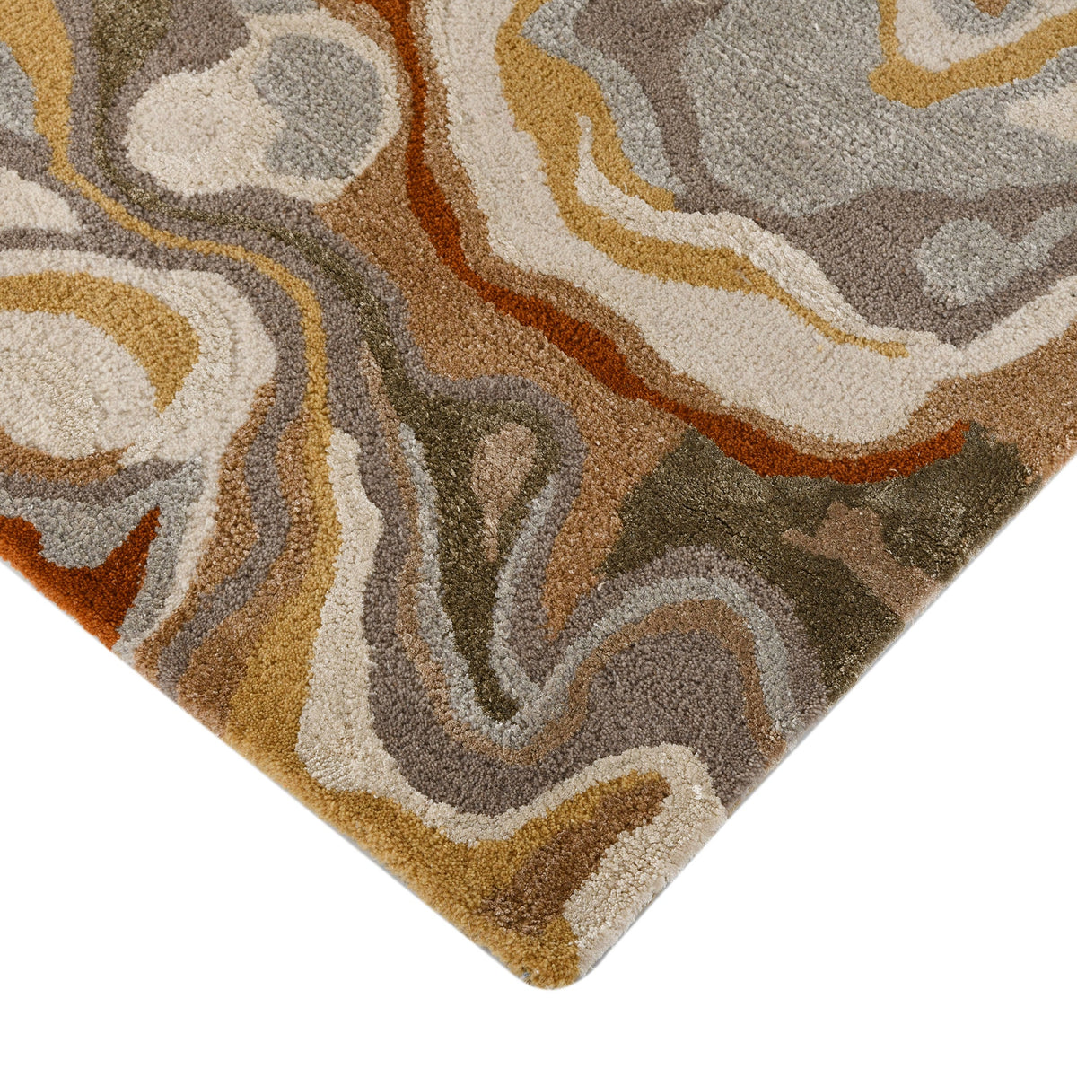 Saraswati Global Rug, Vibrant and Luxurious Rug, Wool Area Rug, 6x9 Feet, Anti Slip & Anti Skid Baking Carpet, Modern Rug, Ideal for Bedroom, Living Room, and Dining Room, Kids Room, Office Rug. Saraswati Global