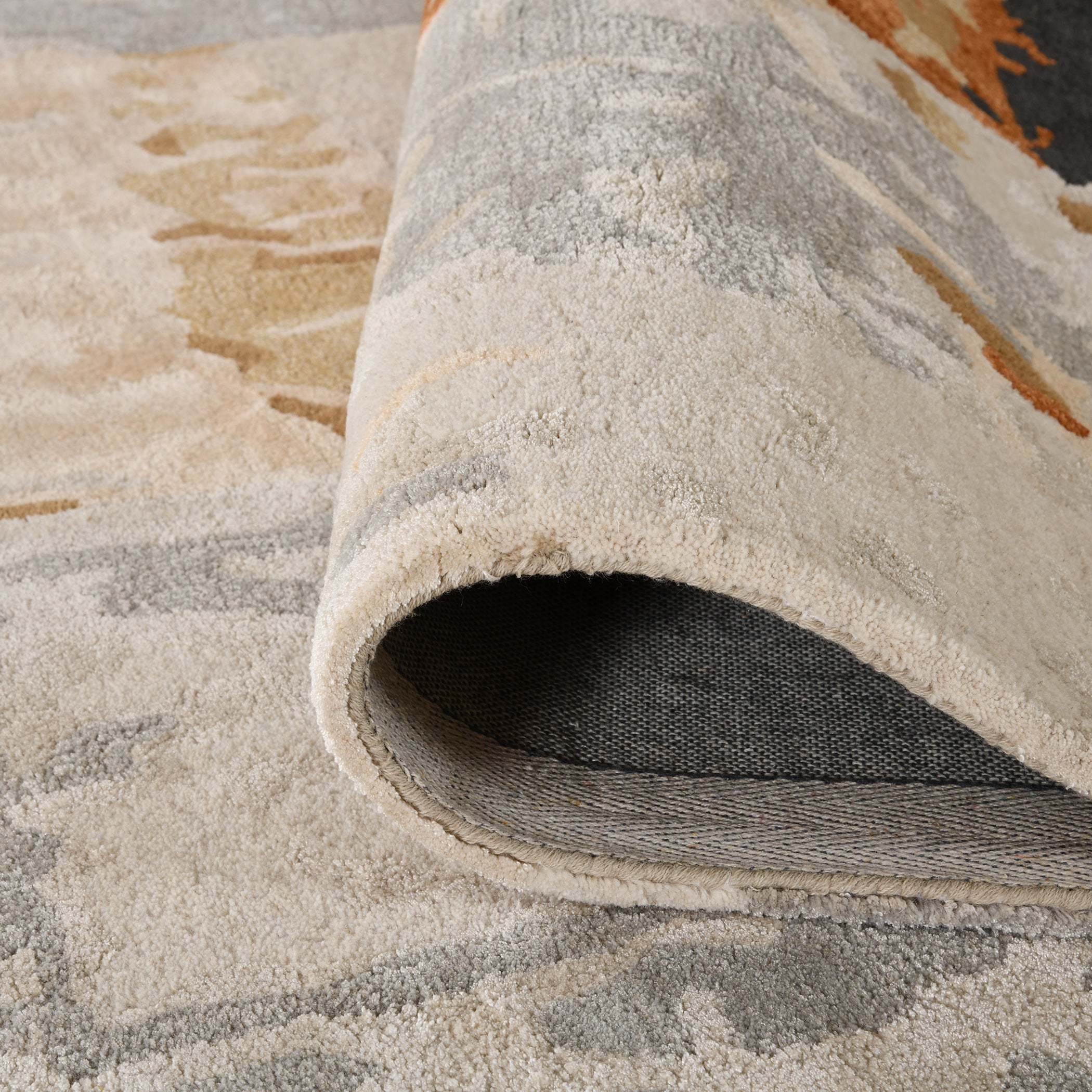 Saraswati Global Hand-Tufted Cubsim Collection Rug 5x8 - Luxurious Wool Viscose Blend, Plush Pile, Exquisite Design, Crafted in India, Anti-Skid & Anti Slip Backing Carpet , Ideal for Bedroom, Living Room, and Dining Room, Kids Room, Office Saraswati Global