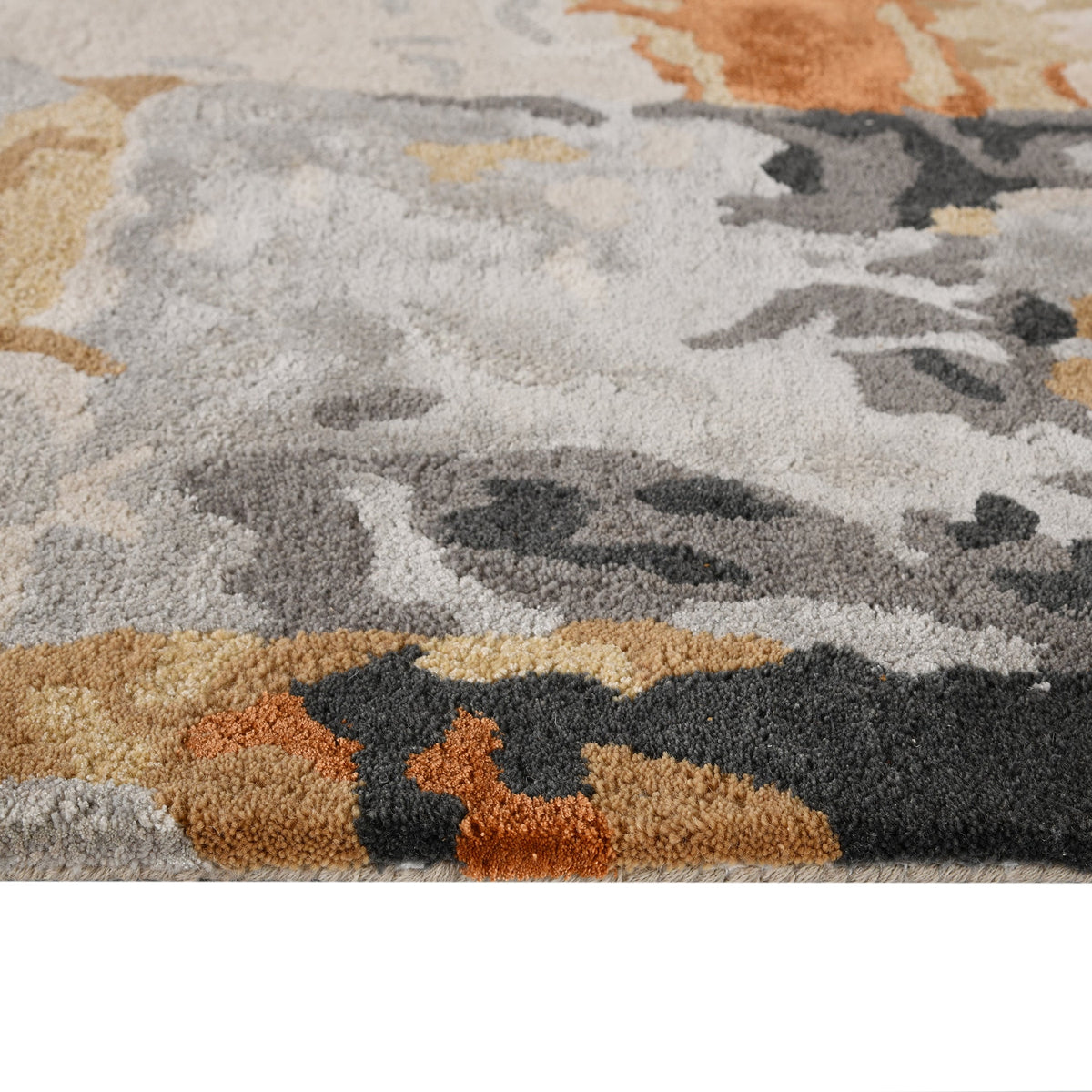 Saraswati Global Rug, Handcrafted Rug, Wool Area Rug, 8x10 Feet, Anti Slip & Anti Skid Baking Carpet, Modern Rug, Ideal for Bedroom, Living Room, and Dining Room, Kids Room, Office Rug. Saraswati Global