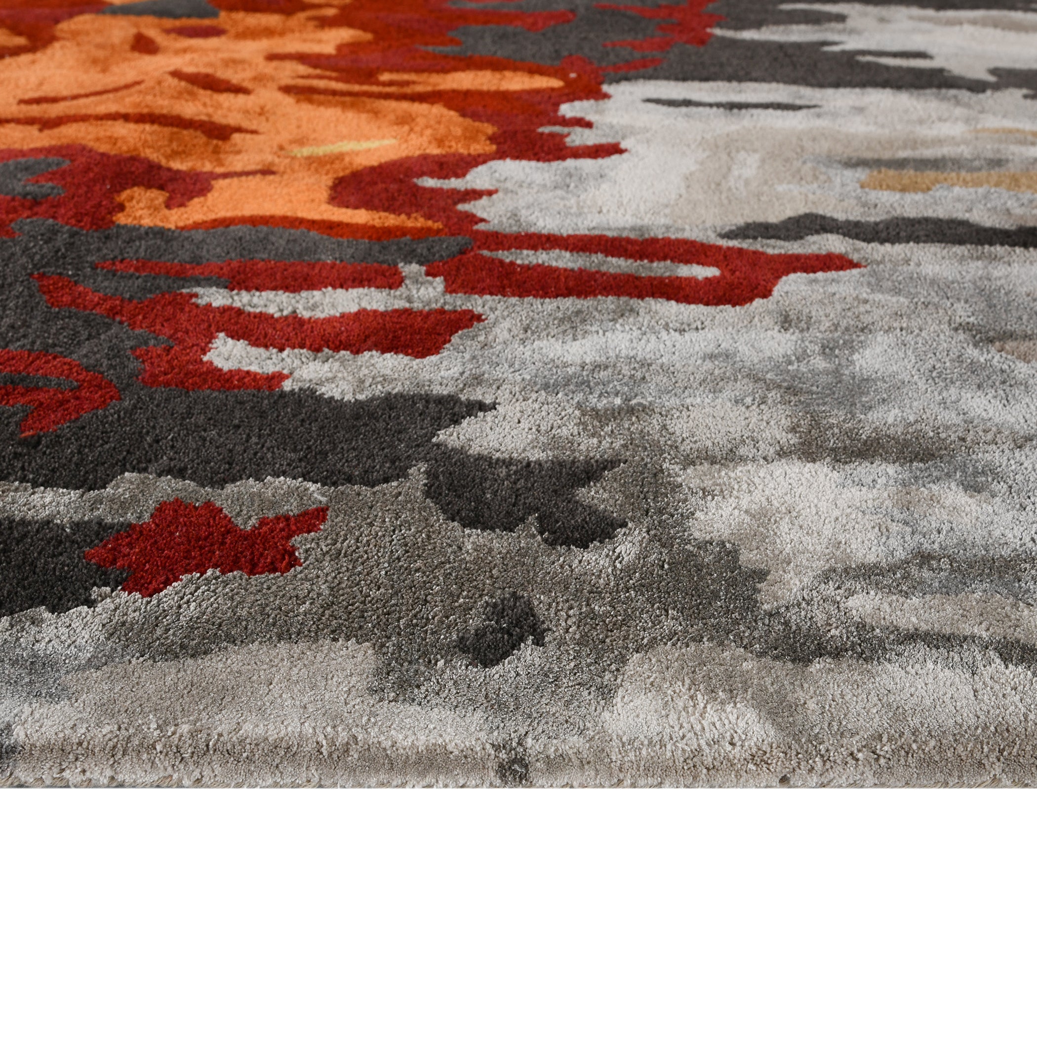 Cubsim Collection Handmade Rug, Wool Area Rug, 5x8 Neutral Design Rug, Anti Slip & Anti Skid Baking Carpet, Indian Rug, Modern Rug, Ideal for Bedroom, Living Room, and Dining Room, Kids Room, Office Rug, Saraswati Global Rug. Saraswati Global