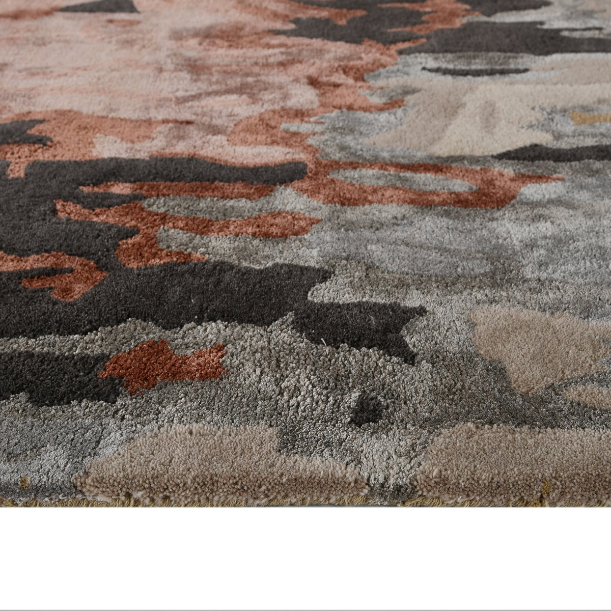 Saraswati Global Rug, Wool Area Rug, Vibrant And Luxurius Rug, 6x9 Feet, Anti Slip & Anti Skid Baking Carpet, Modern Rug, Ideal for Bedroom, Living Room, and Dining Room, Kids Room, Office Rug. Saraswati Global