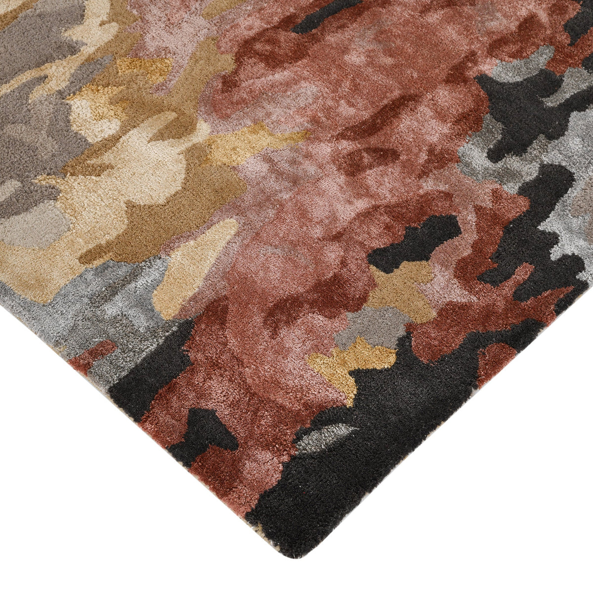 Saraswati Global Rug, Wool Area Rug, Vibrant And Luxurius Rug, 6x9 Feet, Anti Slip & Anti Skid Baking Carpet, Modern Rug, Ideal for Bedroom, Living Room, and Dining Room, Kids Room, Office Rug. Saraswati Global