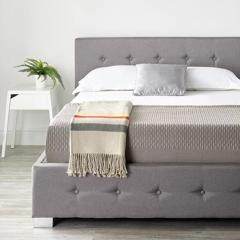 Caddo Fabric Upholstered Ottoman Bed Frame