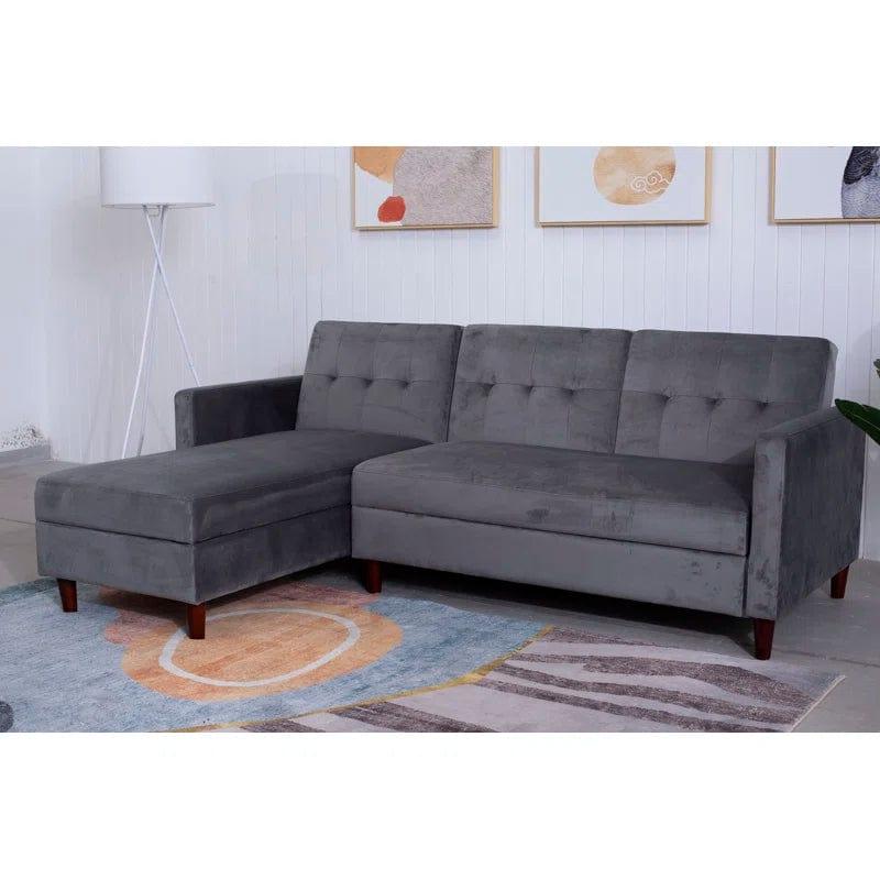 Campos 2 - Piece Upholstered Reclining Corner Sofa - Ouch Cart