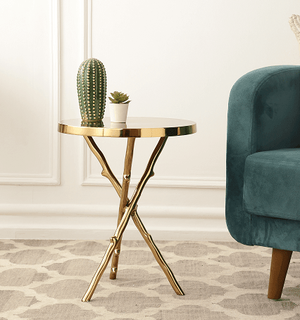 Bamboo Table Gold - Ouch Cart