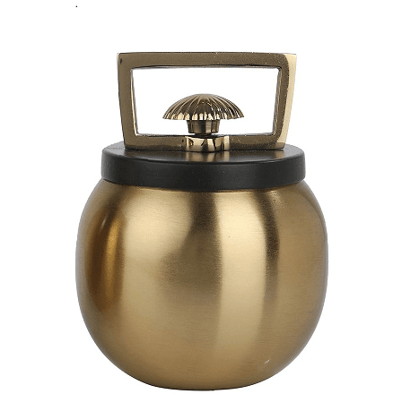 Darius Box in Gold Small Size - Ouch Cart