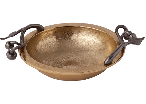 Cherry Vine Black Décorative Bowl Set - Ouch Cart