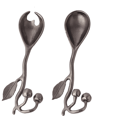 Cherry Vine Black Décorative Bowl Set - Ouch Cart